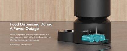 PETLIBRO Automatic Cat Feeder, 5G WiFi Automatic Dog Food Dispenser with Freshness Preservation, 5L Timed Pet Feeder with Low Food Sensor, Up to 10 Meals Per Day, Granary Black