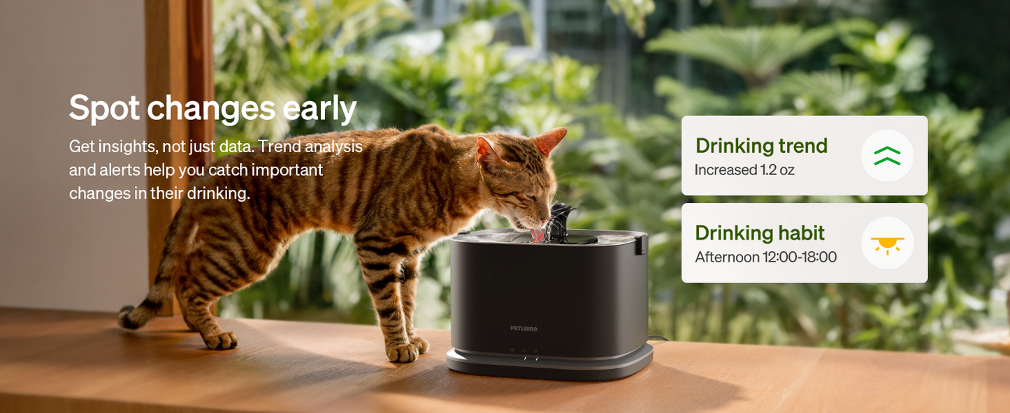 PETLIBRO Automatic Cat Feeder, 5G WiFi Automatic Dog Food Dispenser with Freshness Preservation, 5L Timed Pet Feeder with Low Food Sensor, Up to 10 Meals Per Day, Granary Black