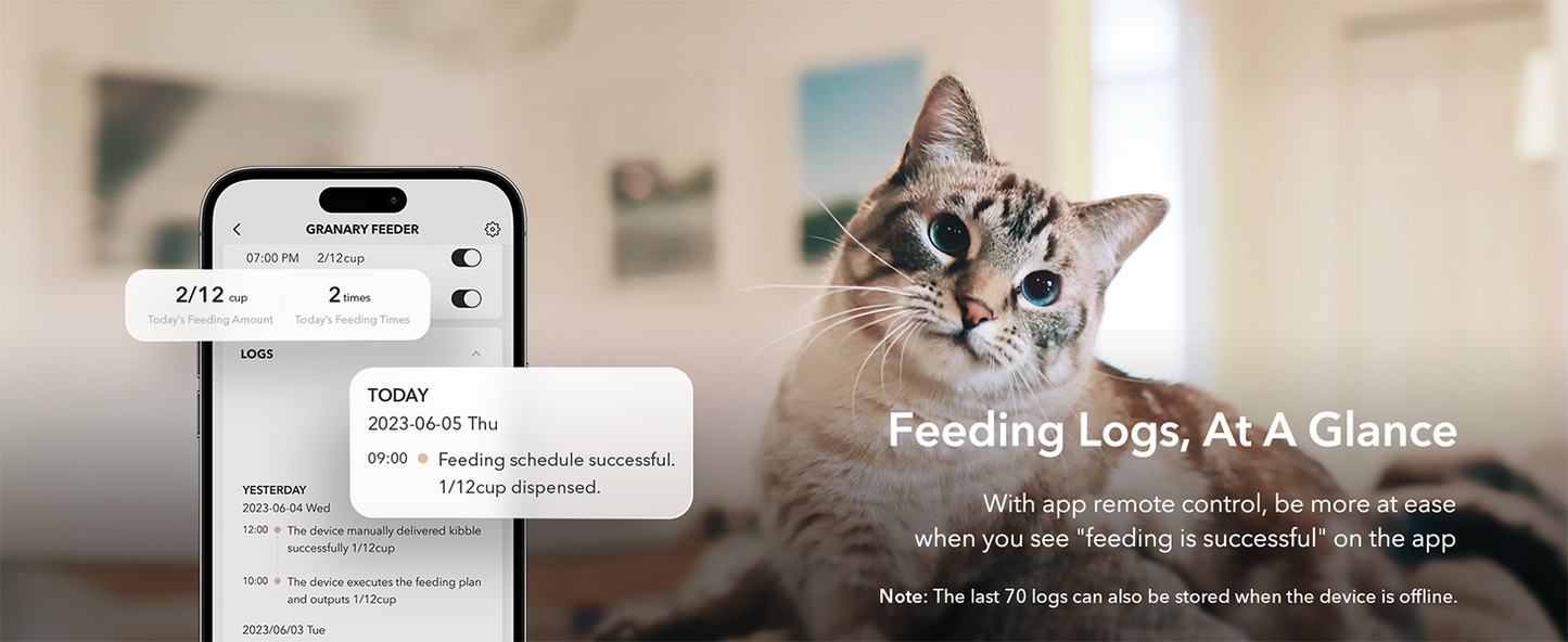 PETLIBRO Automatic Cat Feeder, 5G WiFi Automatic Dog Food Dispenser with Freshness Preservation, 5L Timed Pet Feeder with Low Food Sensor, Up to 10 Meals Per Day, Granary Black