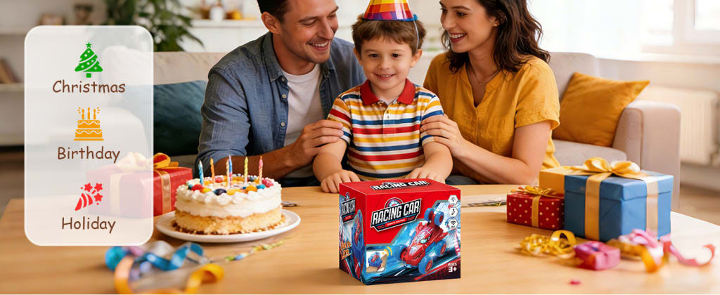 Spider Toy for Boys, Remote Control Watch Toy for Kids, Mini RC Car with LED Light and Wrist Strap for Indoor and Outdoor Play, Birthday for Toddlers